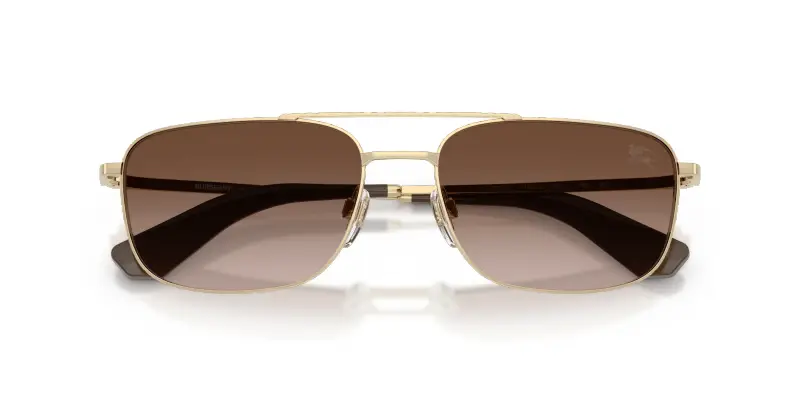 Burberry Occhiali da sole Uomo Oro 4269872 miniatura 2