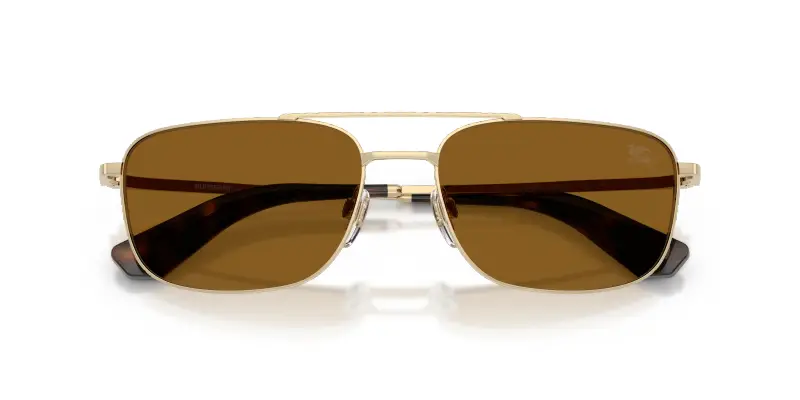 Burberry Occhiali da sole Uomo Oro 4269870 miniatura 2