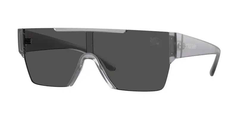 Uomo Burberry BE4291 421387 Occhiali da sole Nylon Grigio Grigio Squadrata Normale