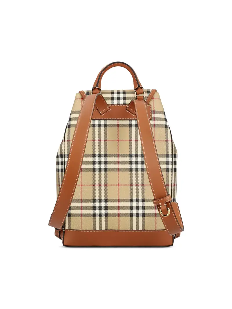 Zaino Check In Cotone BEIGE miniatura 2