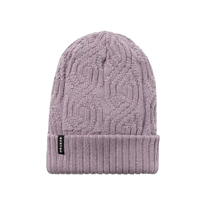 BEANIE RECYCLED REVERSIBLE DONNA Viola