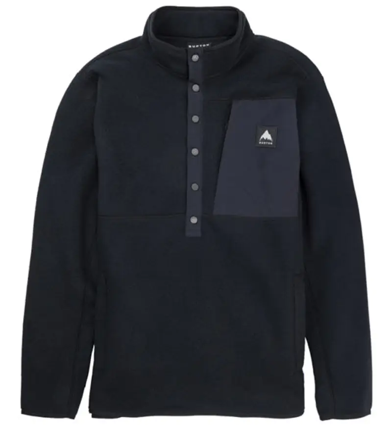 Cinder M - felpa in pile - uomo Black