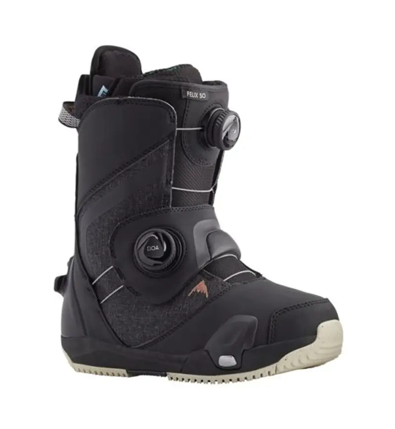 Felix Step On - scarponi snowboard - donna Black