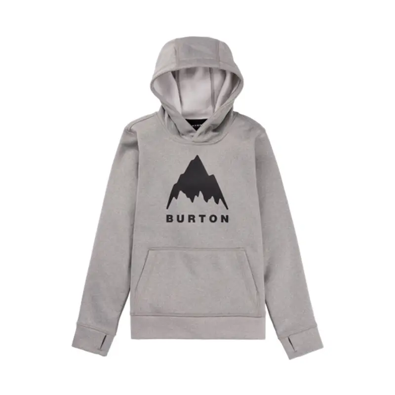 FELPA CON CAPPUCCIO OAK BAMBINO Grigio