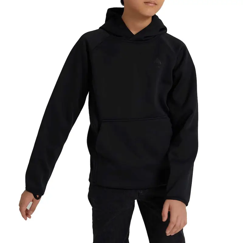 FELPA FULL ZIP CON CAPPUCCIO WEATHERPROOF BAMBINO Nero