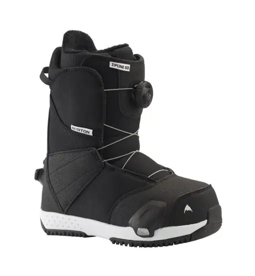 Kids Zipline Step On - scarponi snowboard - bambino Black