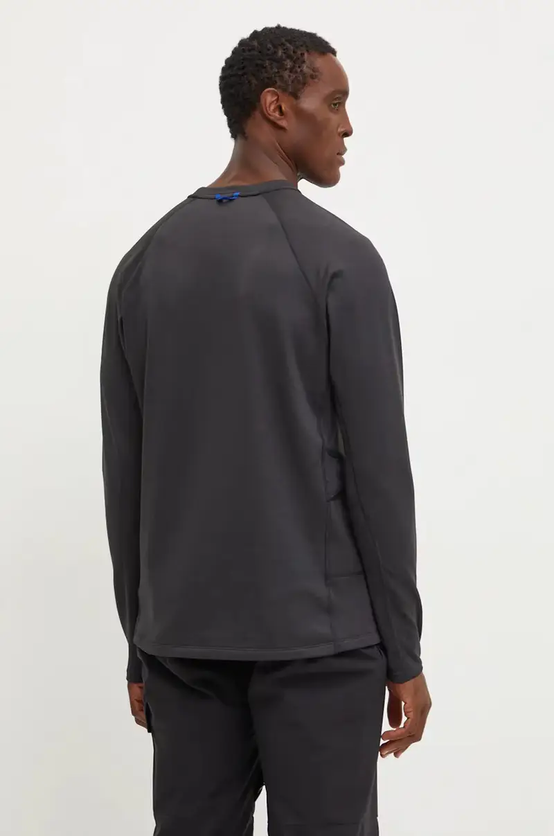 longsleeve funzionale Stockrun Grigio miniatura 2