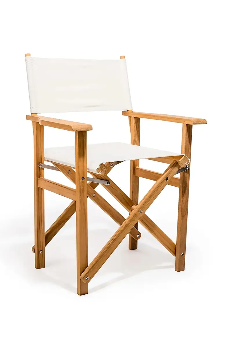 . sedia da regista Antique White colore bianco