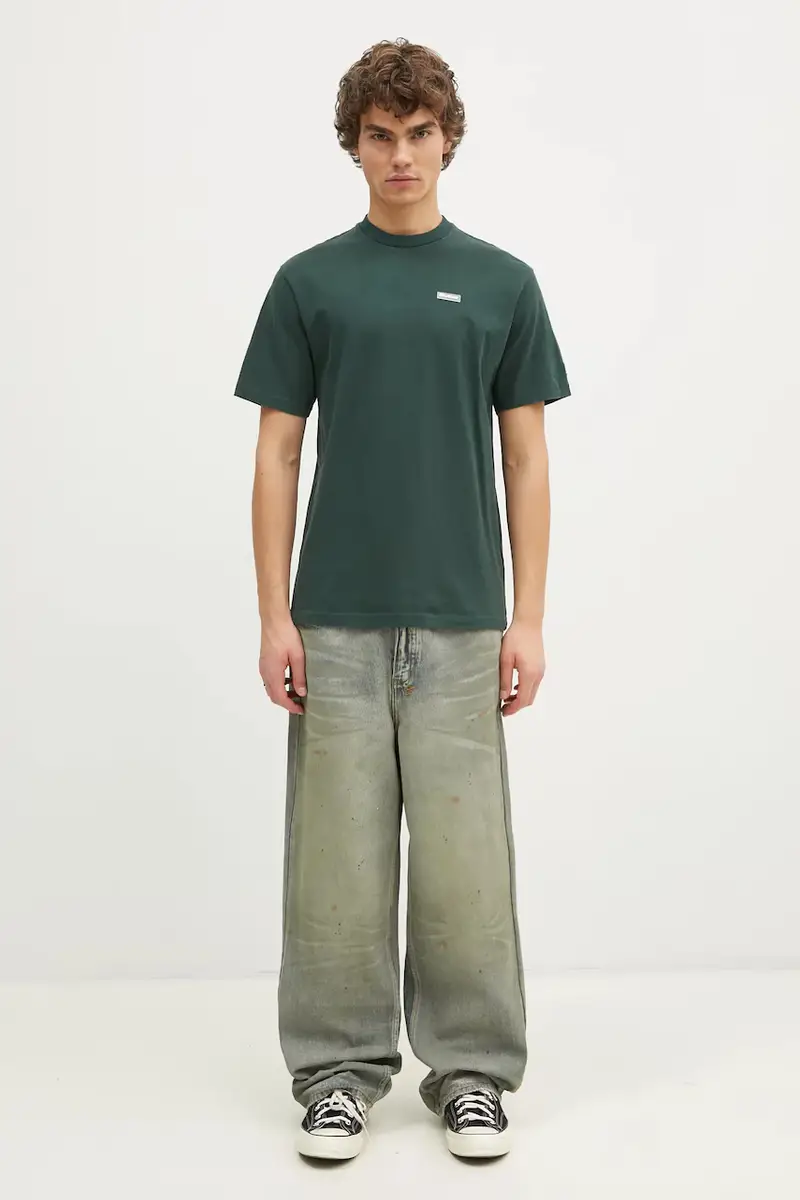 Butter Goods T-shirt Uomo Verde 3277210 miniatura 5