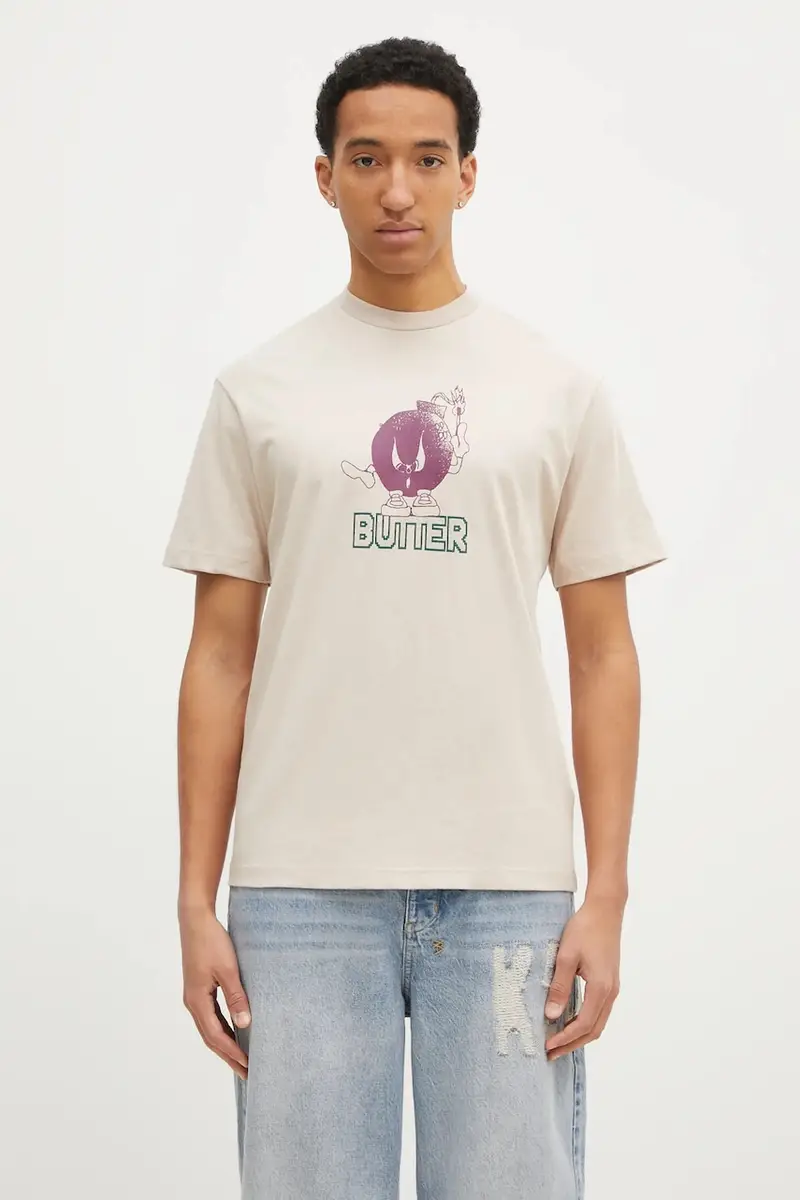 Butter Goods T-shirt Uomo Beige 2241643
