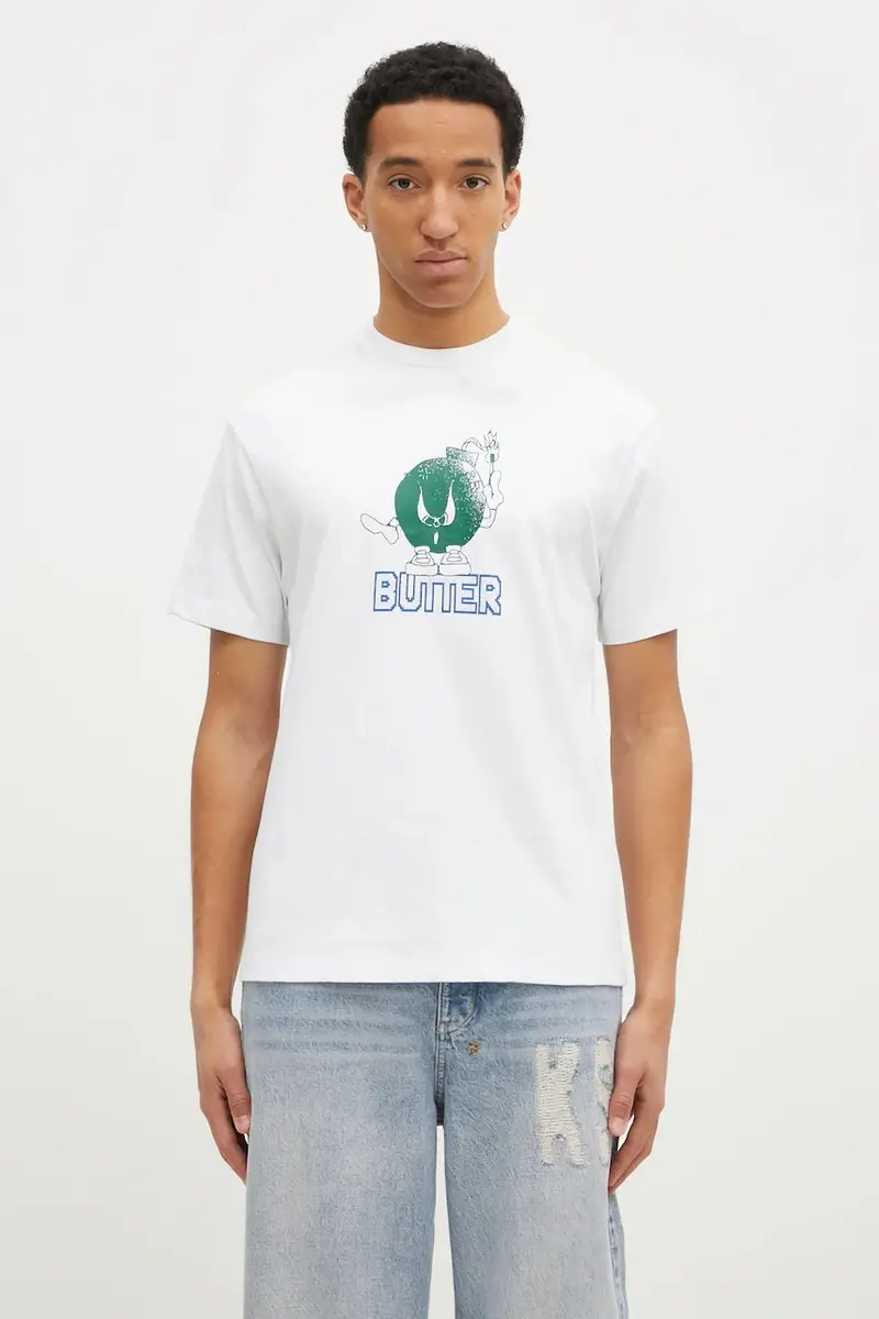 Butter Goods T-shirt Uomo Bianco 2244219