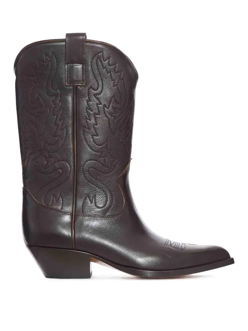 Stivali in pelle Flee Marrone