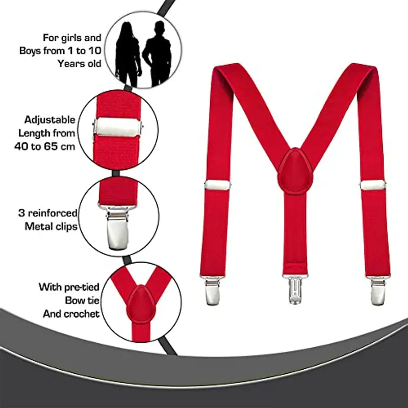 Butyeak Bretelle Rosso 2170174 miniatura 3