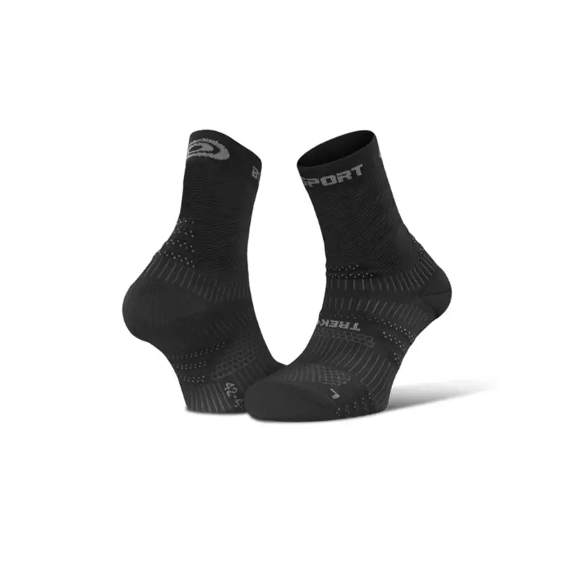 Calze Trek+ Evo Mid Nero Grigio 45/47