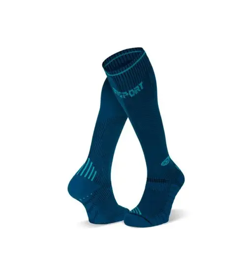 Run Compression - calze trailrunning - uomo Blue