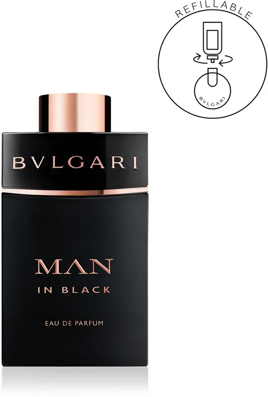 Bvlgari Man In Black Eau de Parfum ricaricabile per uomo 100 ml
