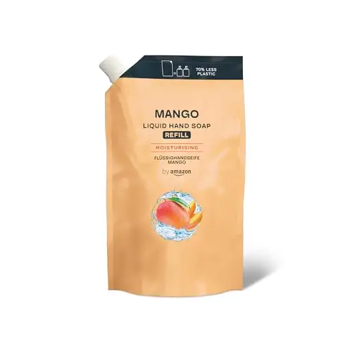 by Amazon Ricarica di Sapone per le mani, Mango, 2 x 1000ml miniatura 2