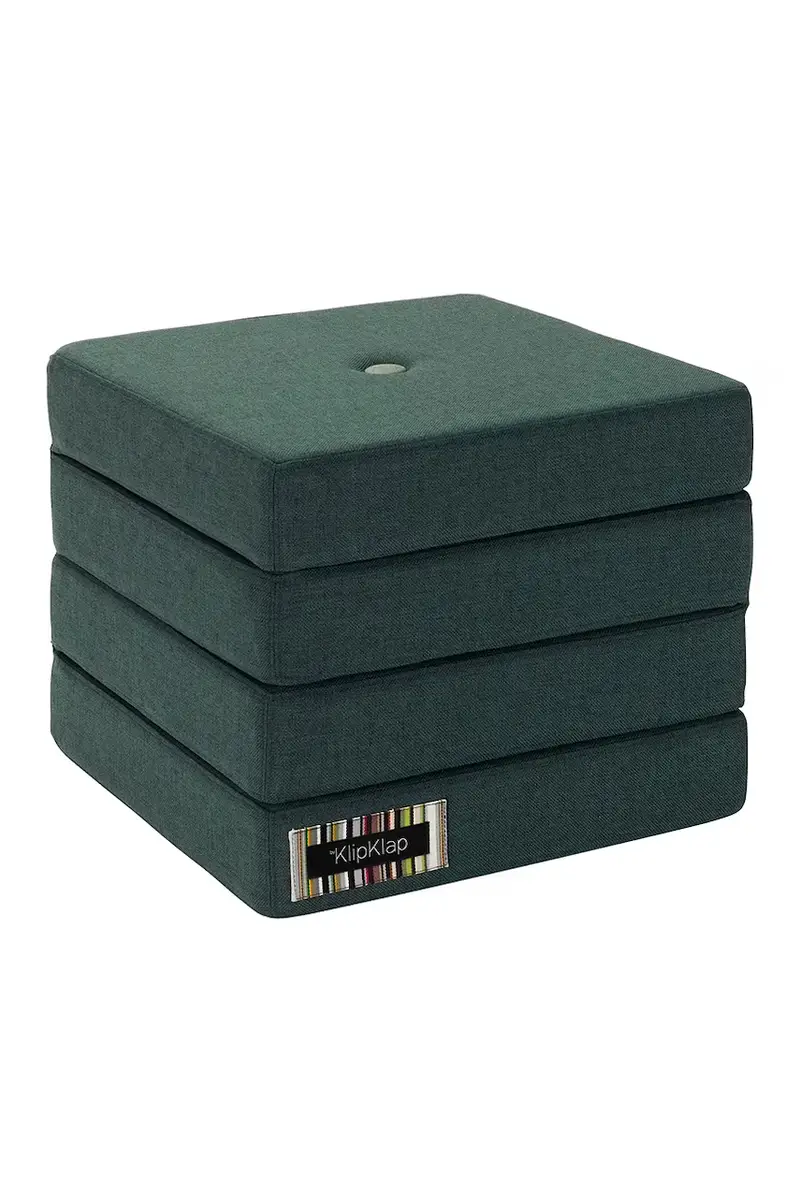 materasso multifunzionale singolo 50 x 50 x 40 cm colore verde