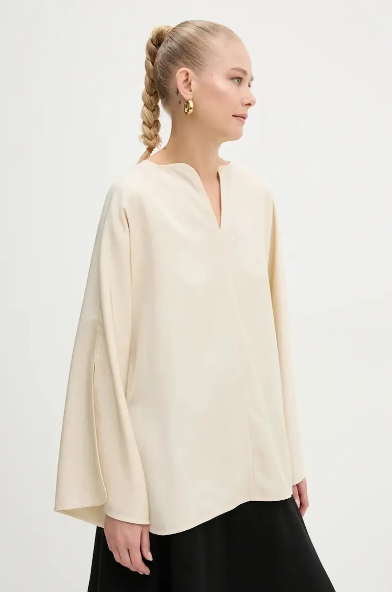 camicetta donna colore beige