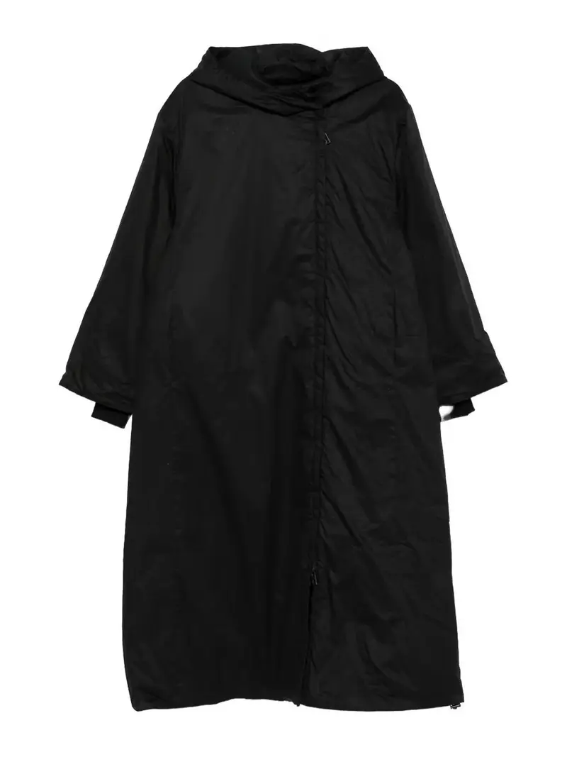 Cappotto Camie in cotone riciclato Nero