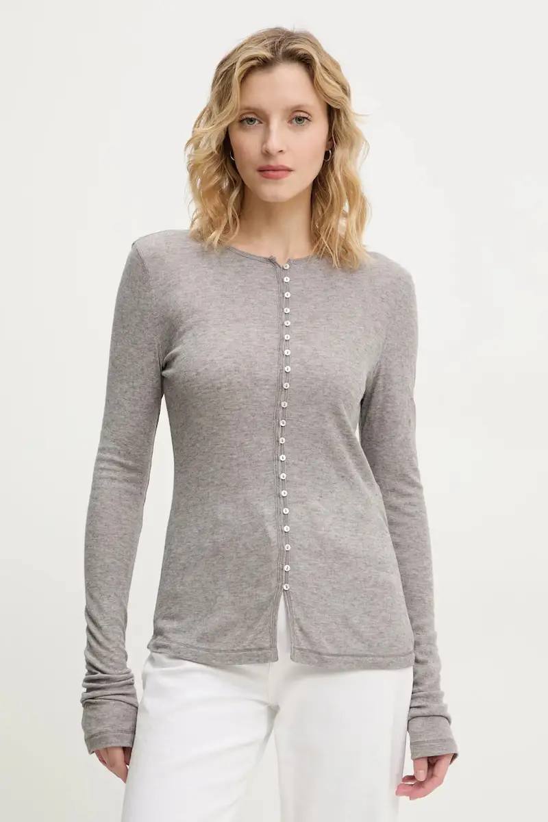 By Malene Birger Cardigan Donna Marrone 3618309