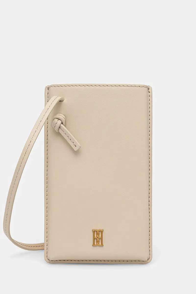 custodia per cellulare in pelle AYA PHONE colore beige 103169