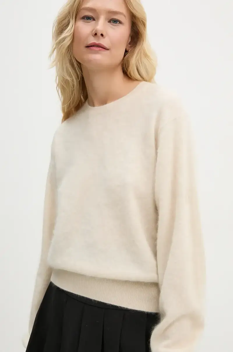 maglione in cachemirie MANTEA colore beige Q72552003