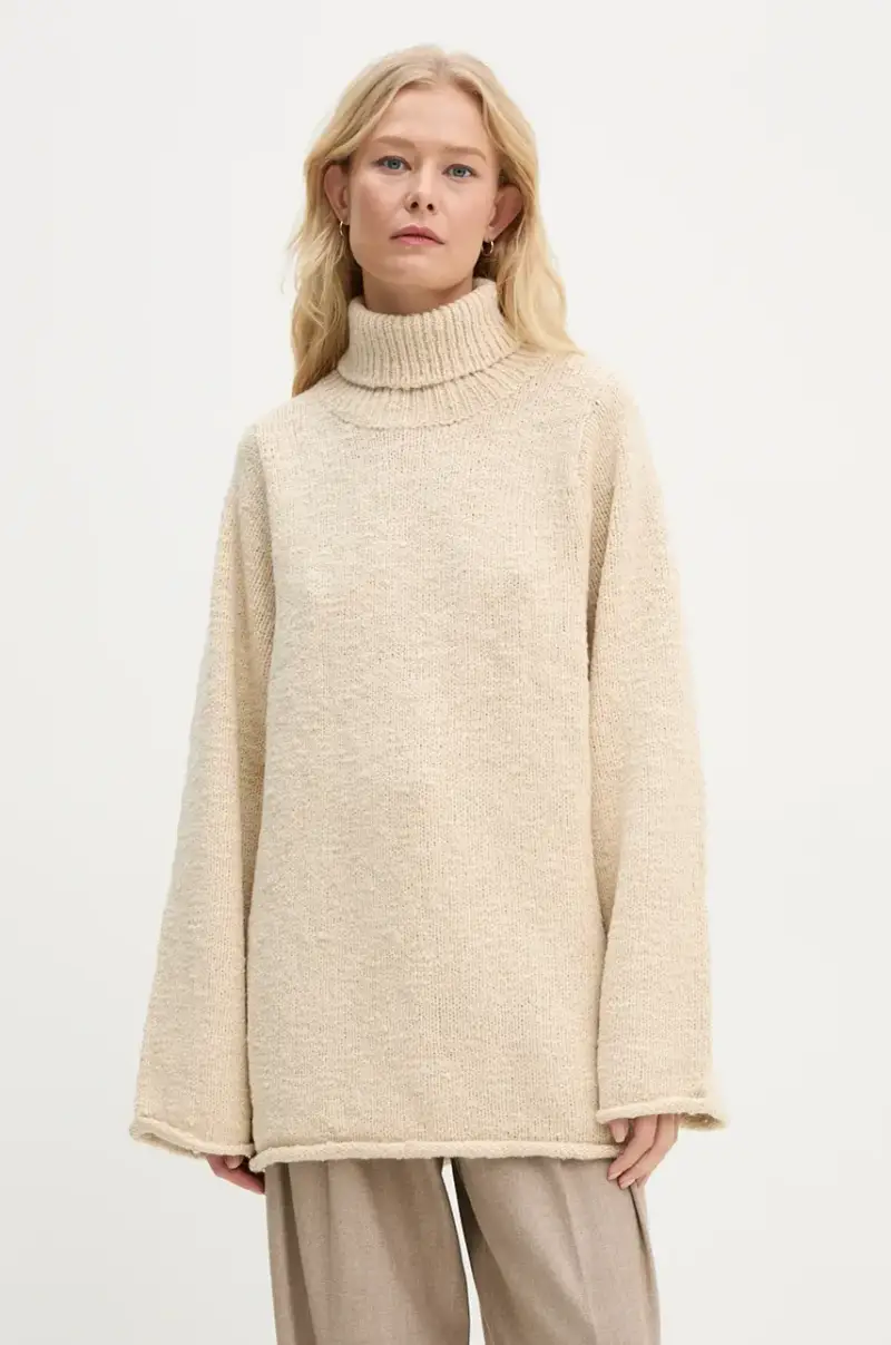 maglione in lana CHARICE donna colore beige Q72457003