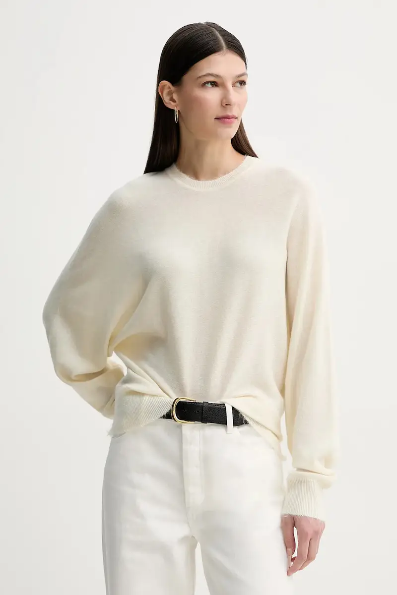 maglione in lana DOAS donna colore beige 103058