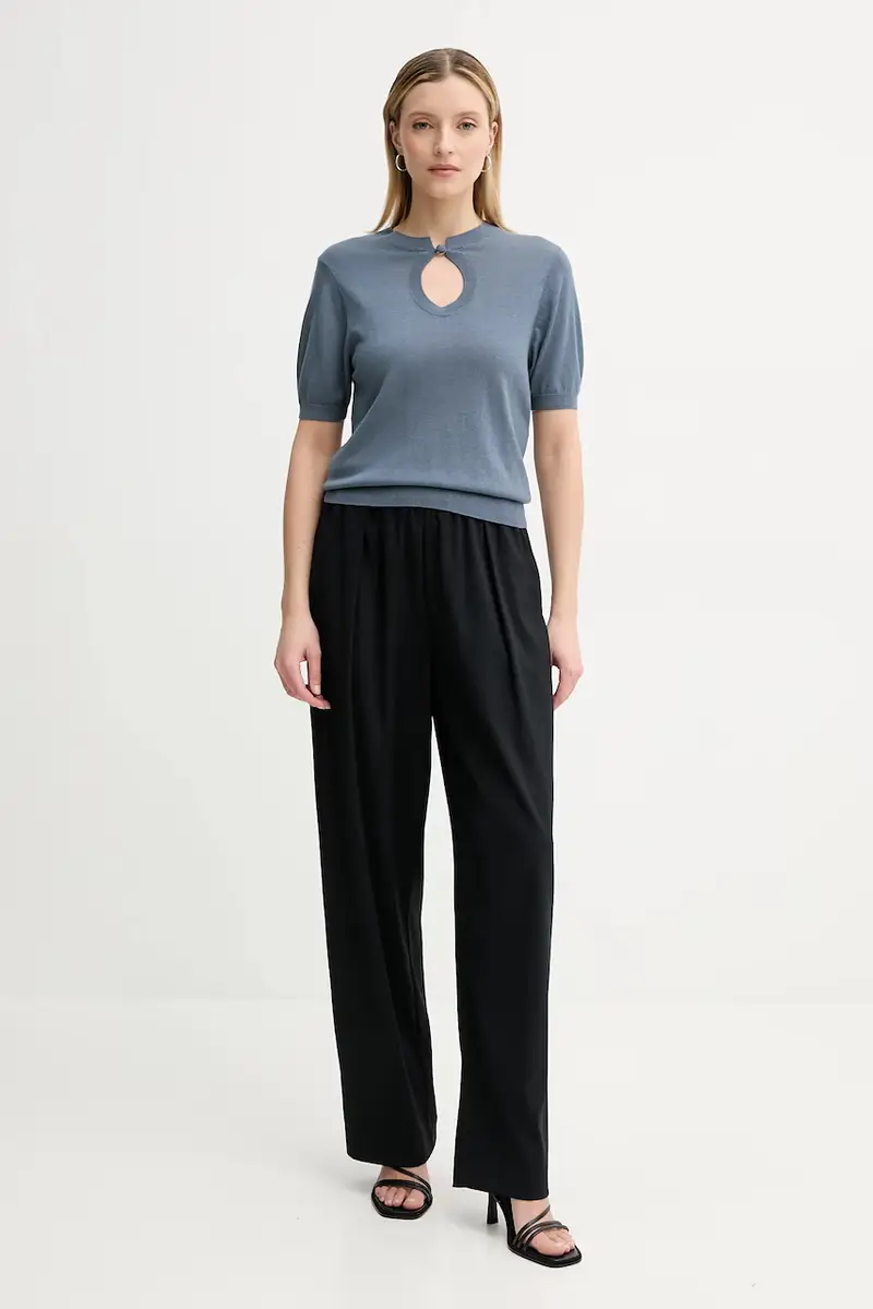 maglione in misto lana TALA donna colore grigio 103209 miniatura 2