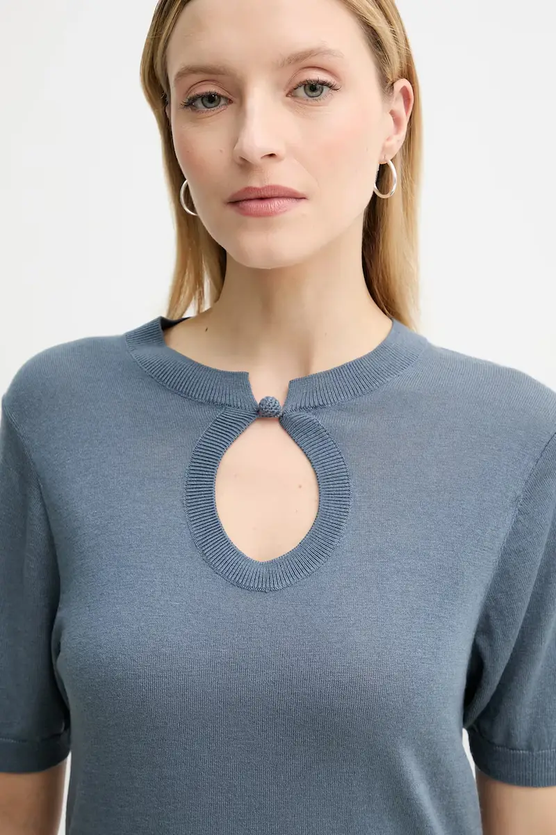 maglione in misto lana TALA donna colore grigio 103209 miniatura 4