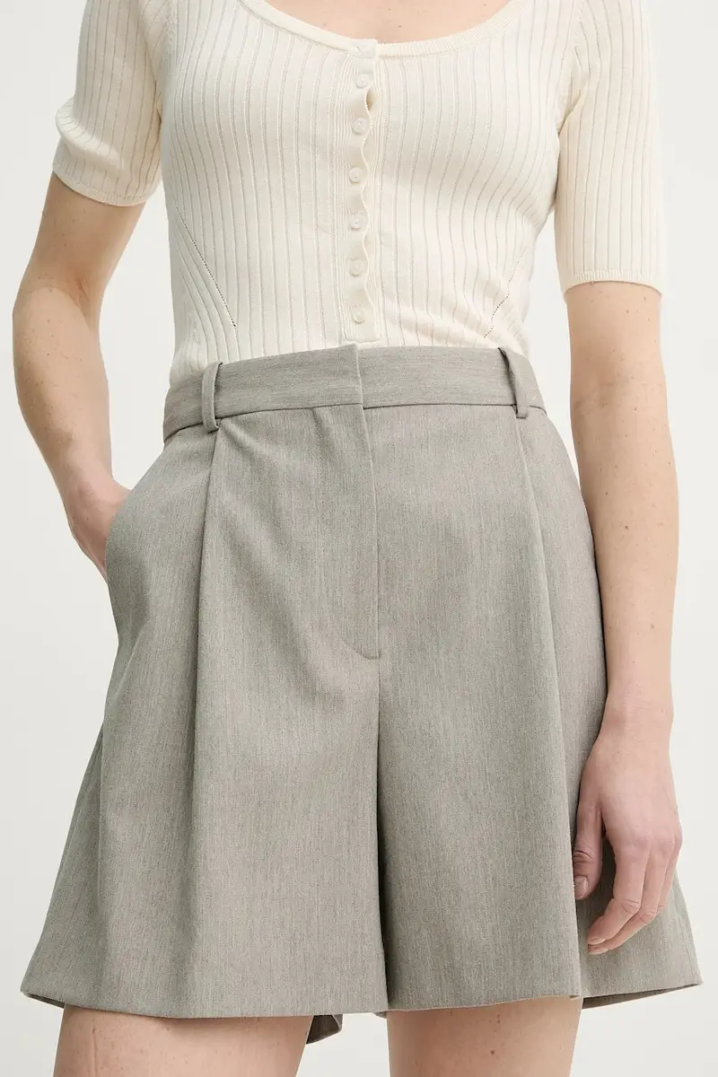 pantaloncini POVILLE donna colore beige 103011