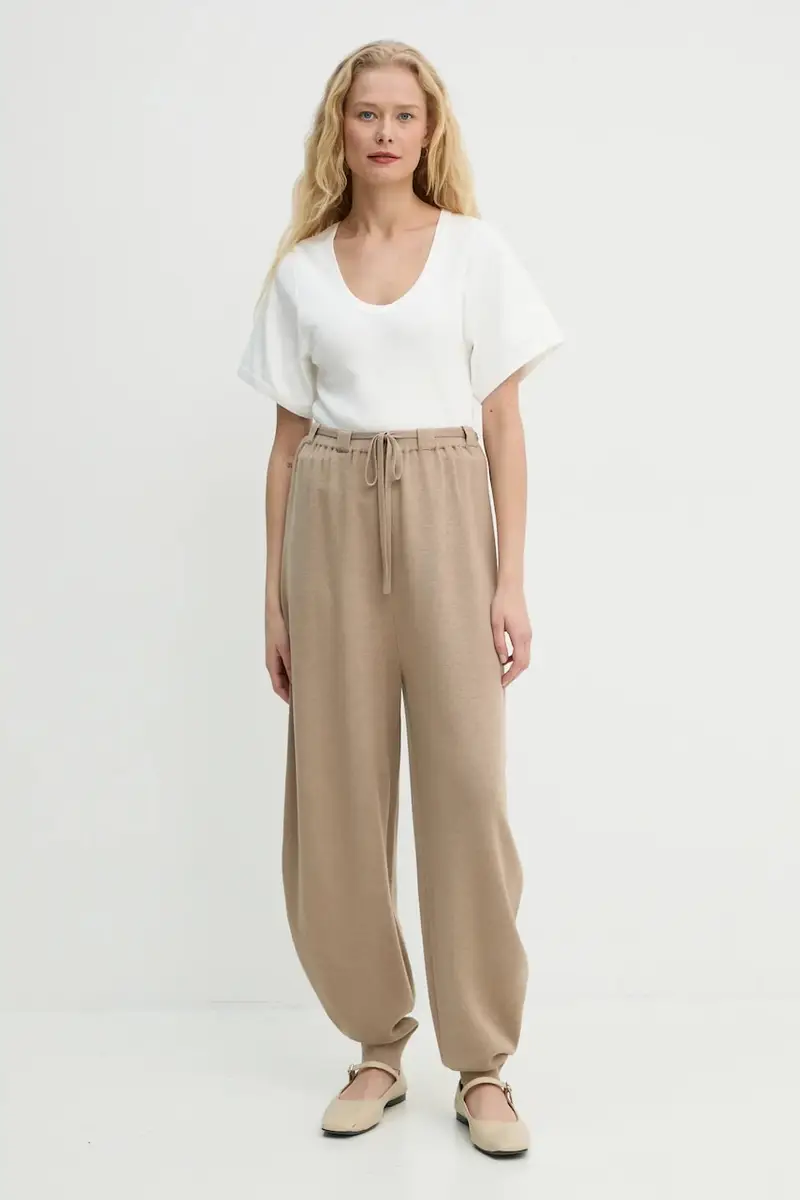 pantaloni TEVANA donna colore beige Q72551002