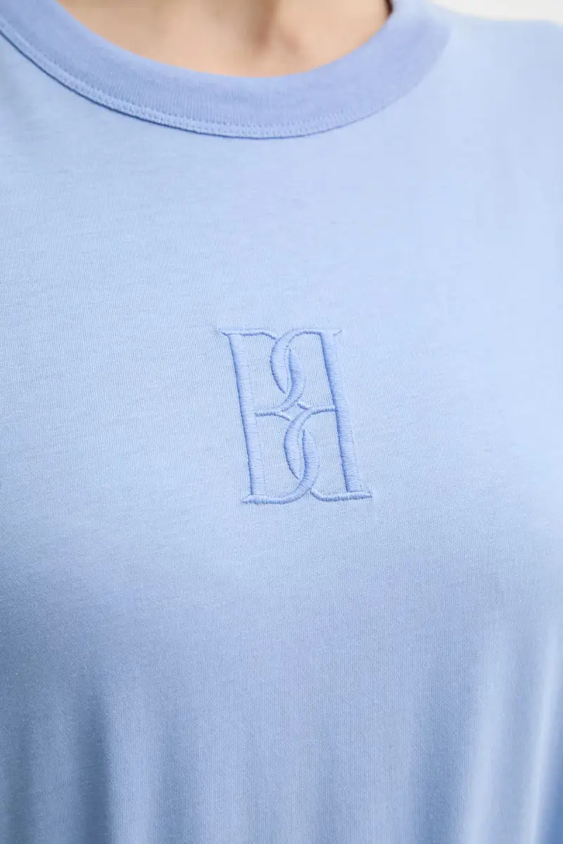 By Malene Birger T-shirt Donna Blu 3312633 miniatura 5