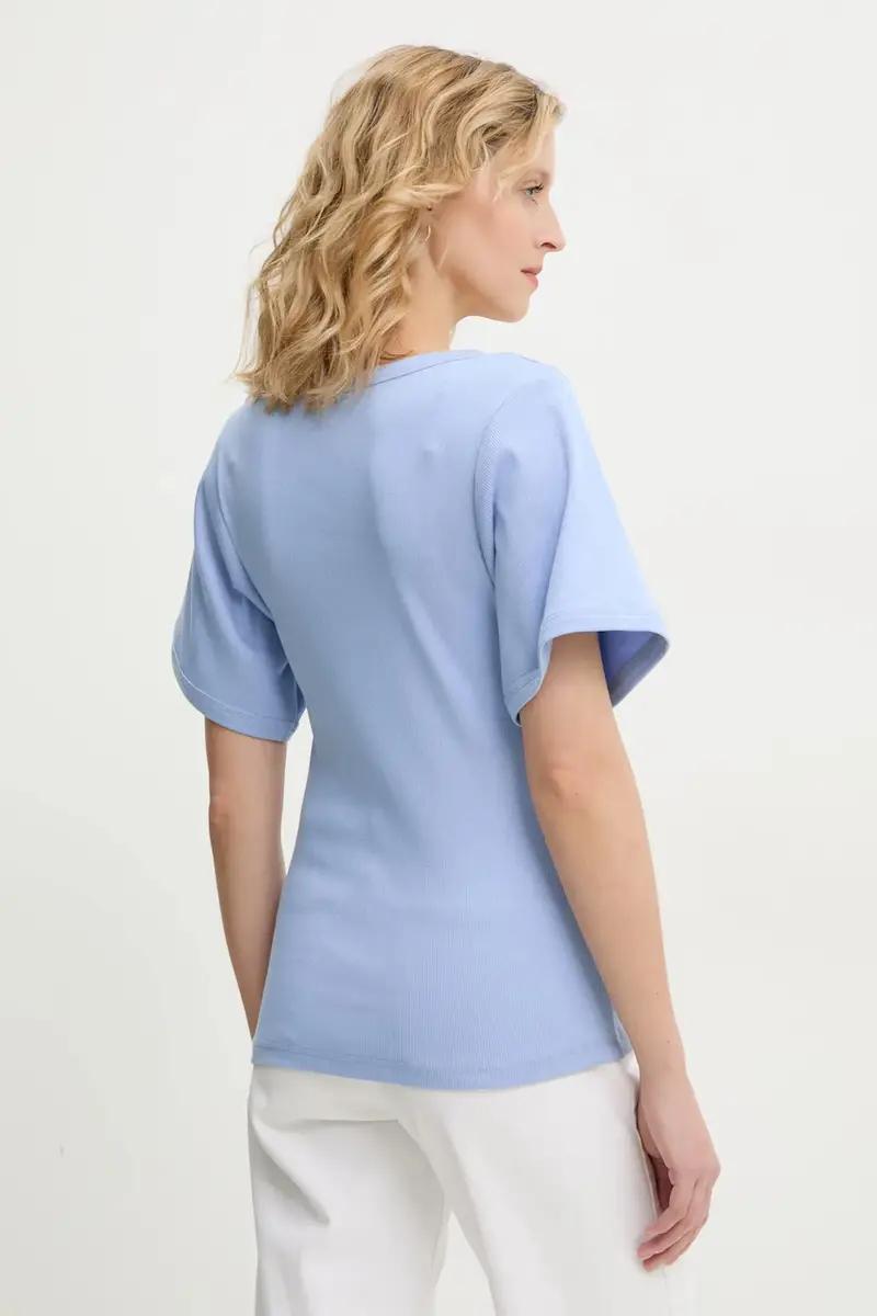 By Malene Birger T-shirt Donna Blu 3313001 miniatura 3