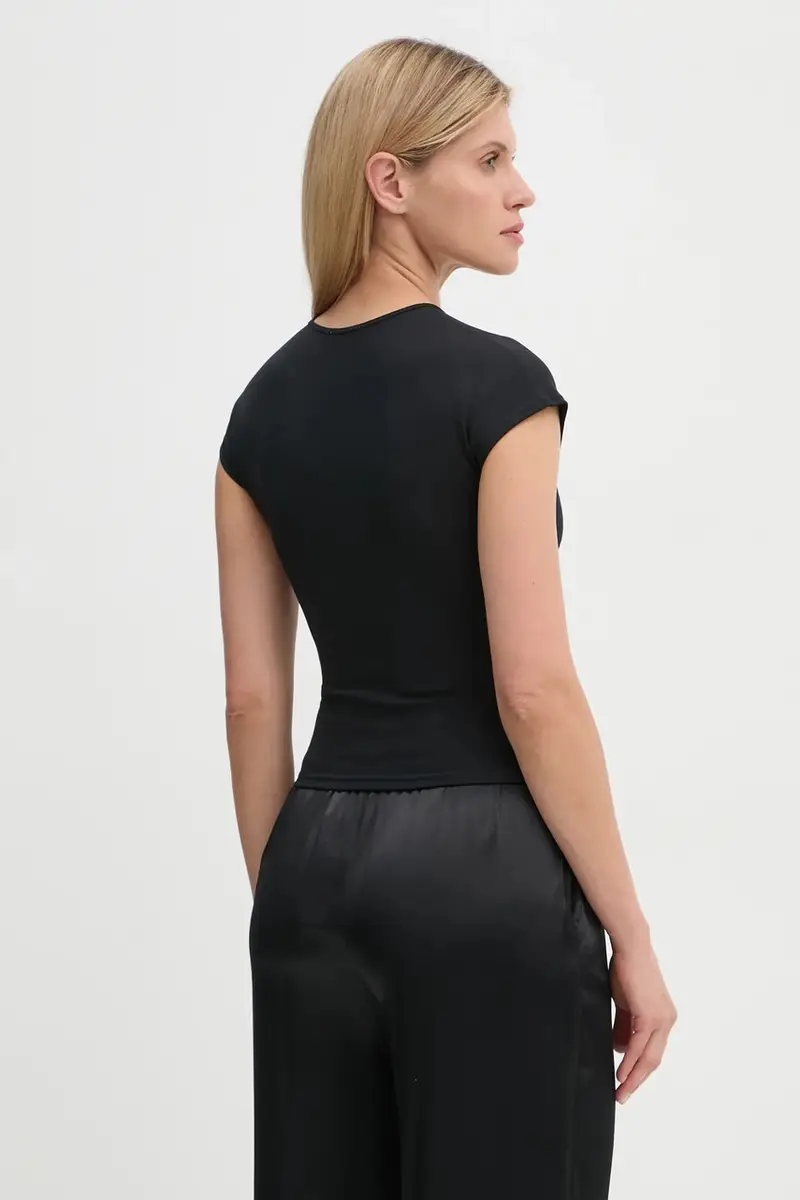 By Malene Birger T-shirt Donna Nero 3326973 miniatura 3