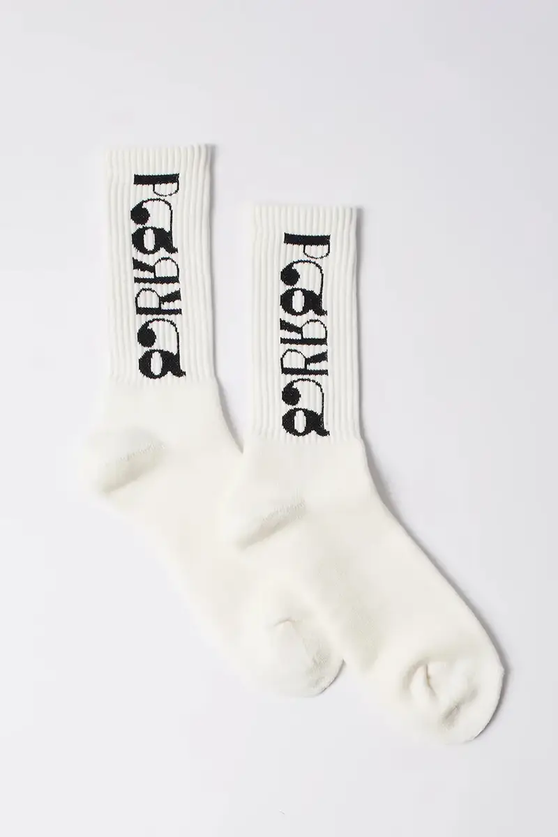 calzini Tokyo logo crew colore bianco 54265