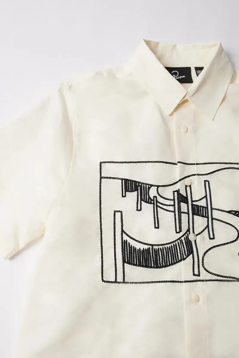 camicia con cotone The dunes colore beige 54140 miniatura 4