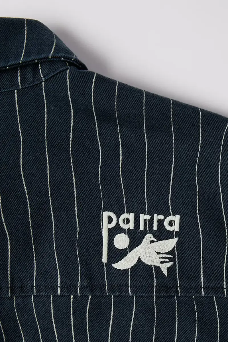 camicia in cotone Meandering lines uomo colore blu navy 54236 miniatura 3