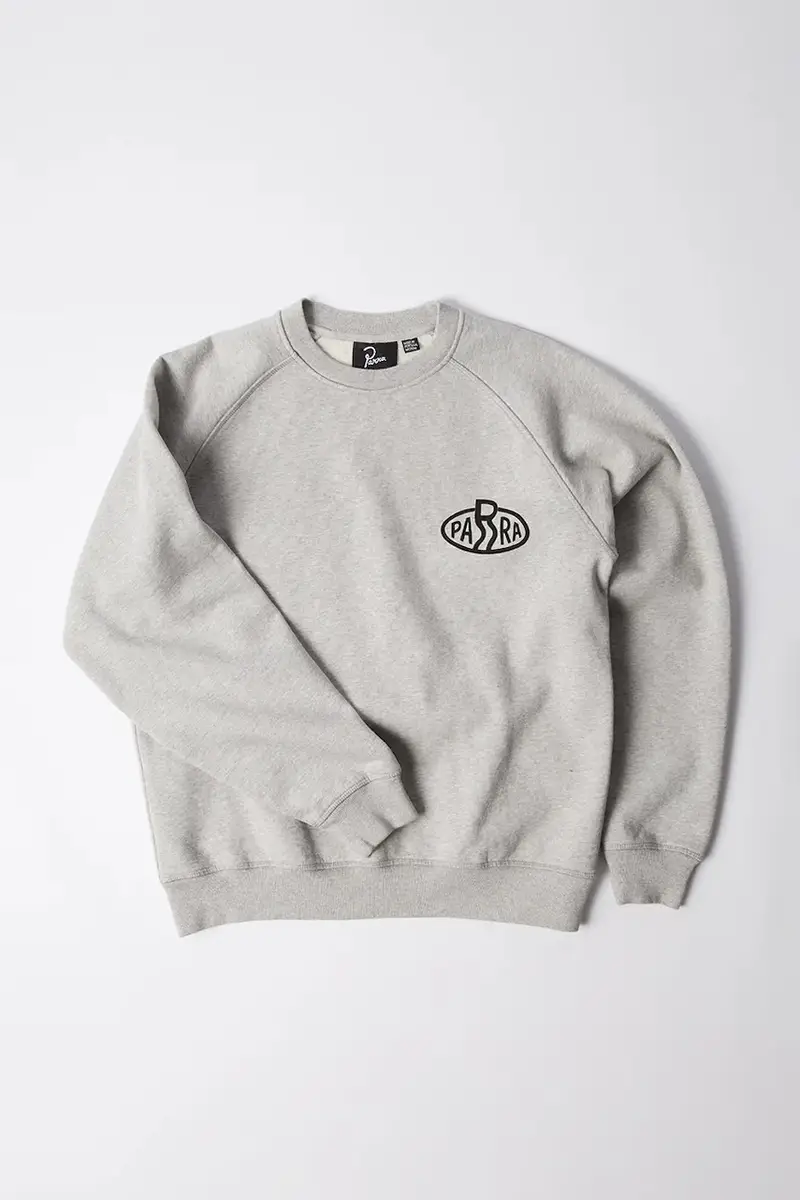 felpa in cotone Legs logo uomo colore grigio 54242 miniatura 2