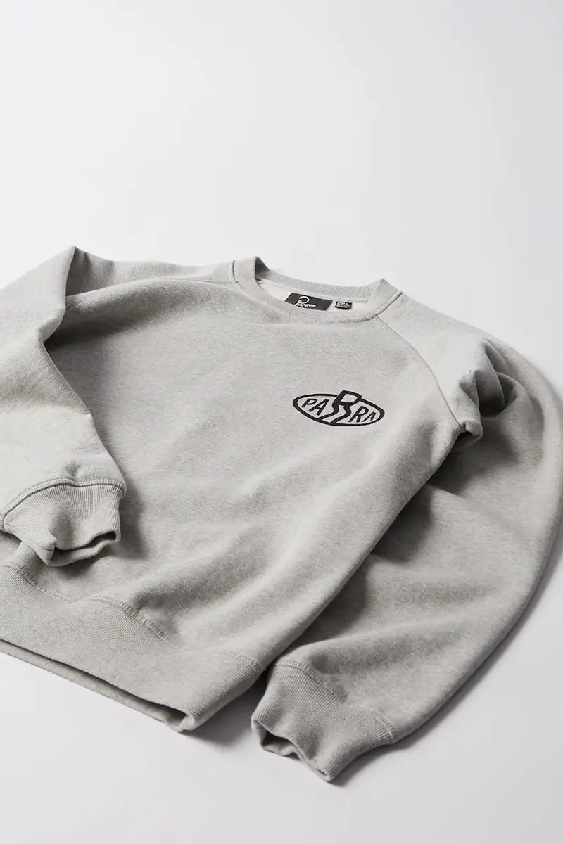 felpa in cotone Legs logo uomo colore grigio 54242 miniatura 3