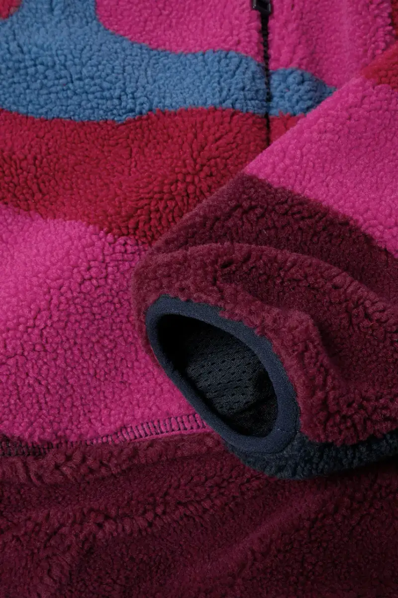 giacca Full ftp booster polar fleece colore rosso 54345 miniatura 5