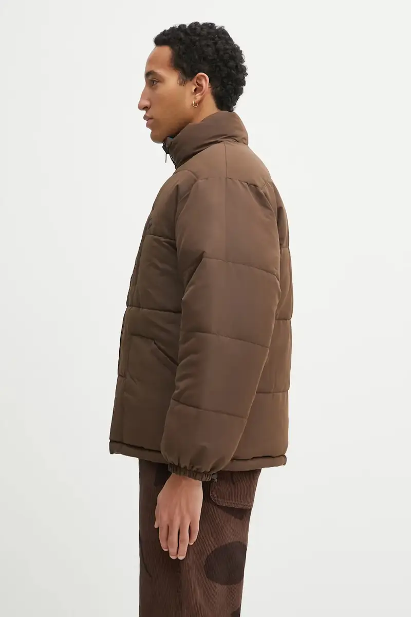 giacca reversibile Protect the sun reversible puffer colore marrone 54435 miniatura 2