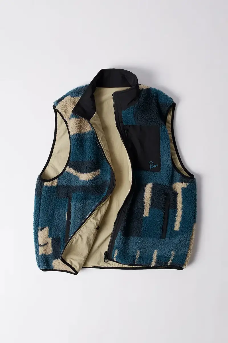 gilet reversibile Infinite bird reversible colore blu navy 54250 miniatura 3