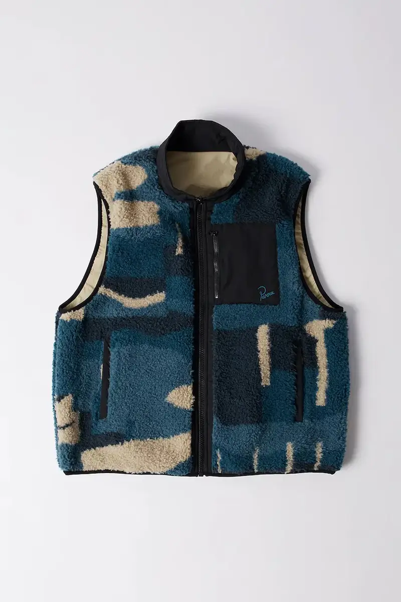 gilet reversibile Infinite bird reversible colore blu navy 54250