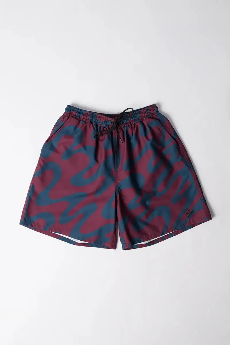 pantaloncini Splashed colore rosso 53535