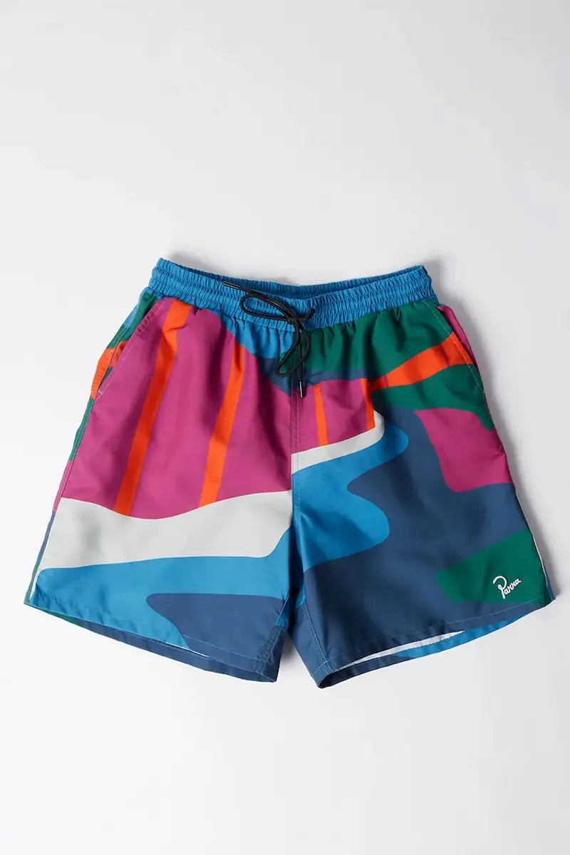 pantaloncini The festival fence colore blu 53355