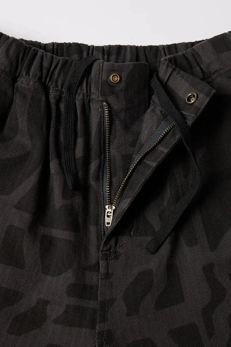 pantaloni in cotone Broken ftp uomo colore nero 54341 miniatura 4