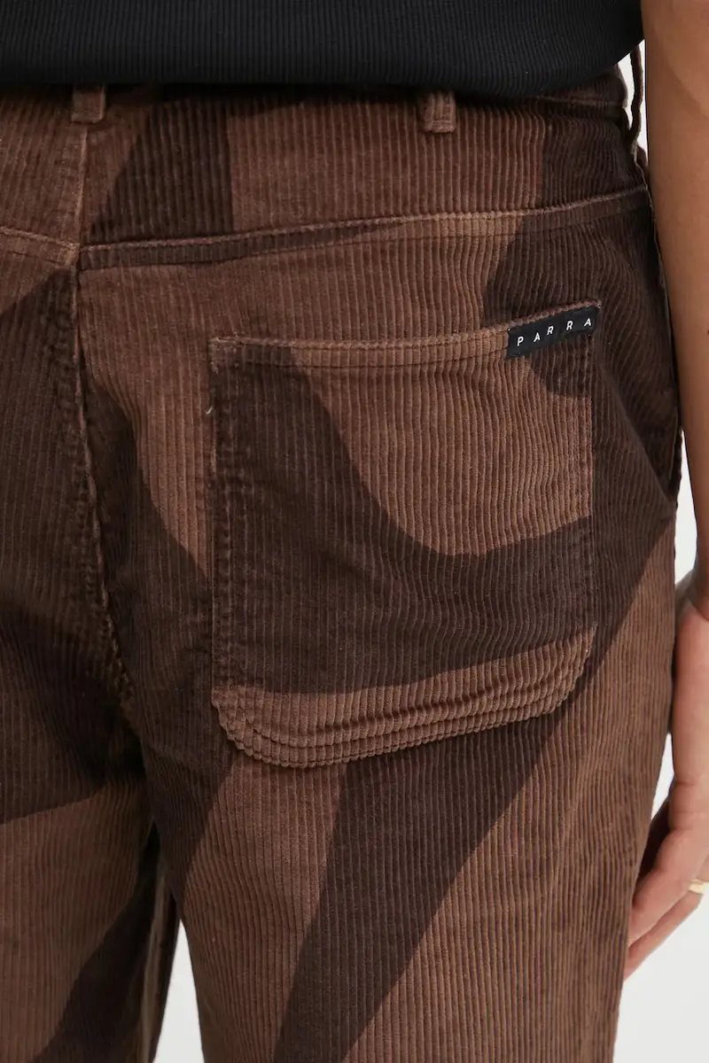 pantaloni in cotone Detached uomo colore marrone 54440 miniatura 4