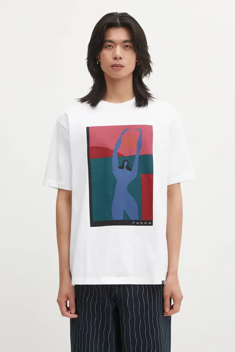by Parra T-shirt Uomo Bianco 3798474